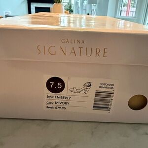 Galina Signature Ivory Heels